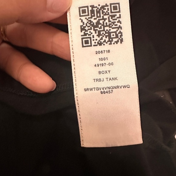 NWT Trueโ Religion Boxy TRBJ Tank with Lucky Horseshoe & Buddha Graphic - Picture 12 of 12